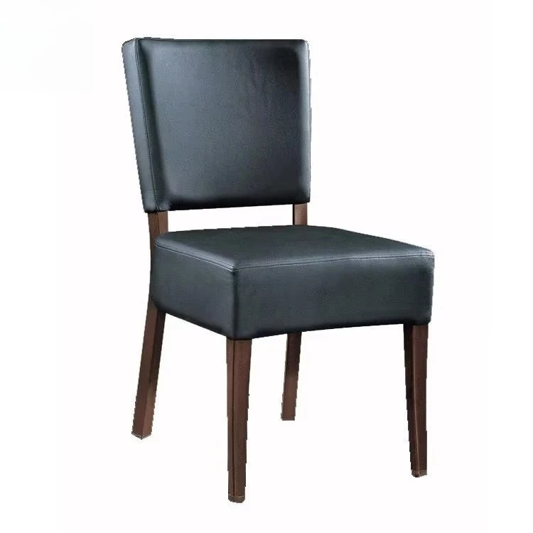 

Металлический обеденный стул с кожаной обивкой в европейском стиле, напрямую от производителя, для кафе