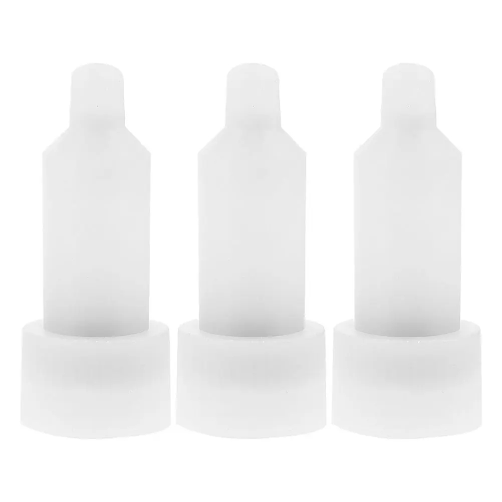 

3Pcs Kitchen Soap Dispenser Wall Mount Shampoo Bottle Head for Bathroom Shower Gel Hotel Lotion Pump Inner Parts