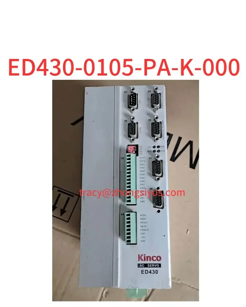 

Used ED series Servo Drive ED430-0105-PA-K-000