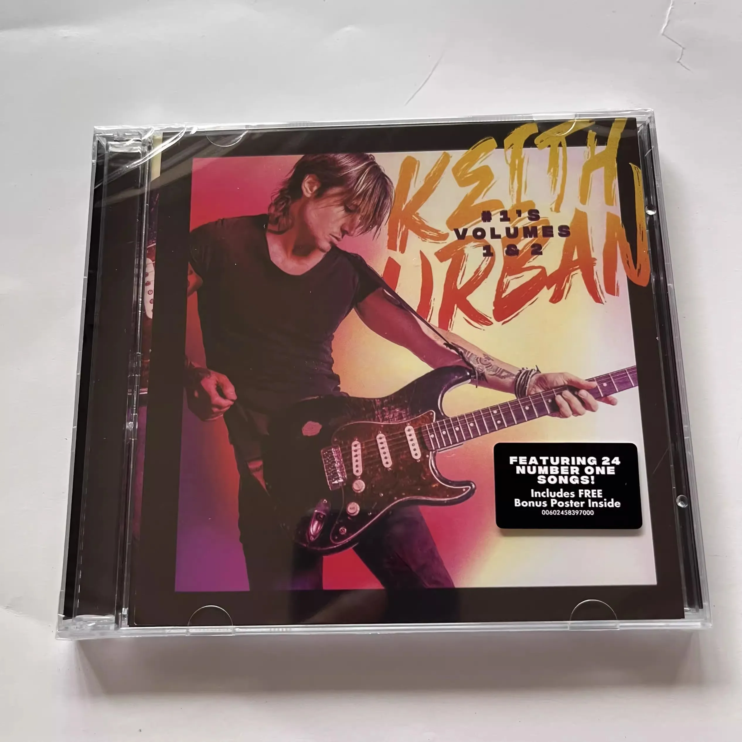 Classic Keith Urban Music CD Volumes 1&2 Album 2szt Music Record Cosplay Walkman Car Soundtracks Box Party Music Collection Gift