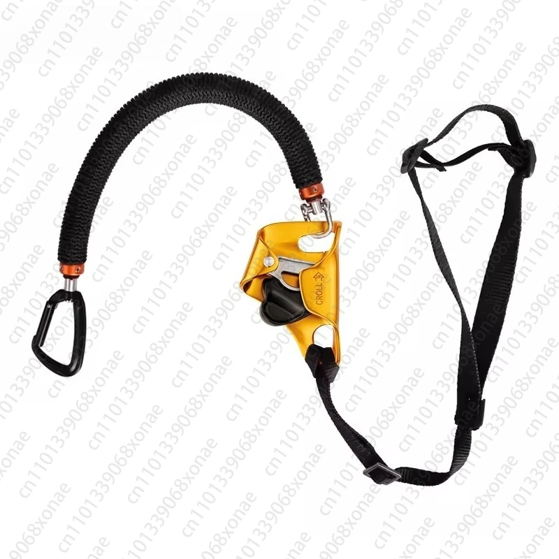 Knee Ascender Stirrup Strap,Cave Climbing Rope,Stretch Rope Accessories