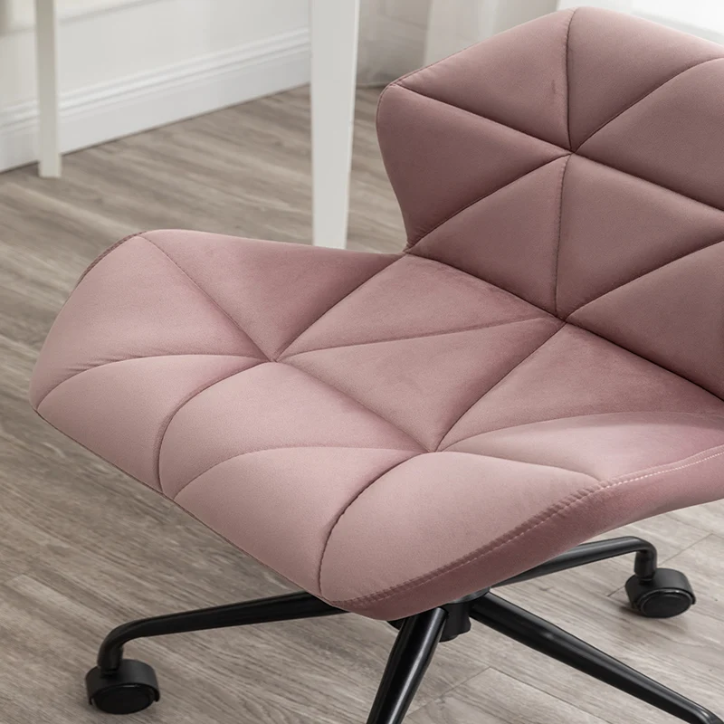 Eldon Diamond Tufted Adjustable Swivel Office Chair, Mauve  On-Site