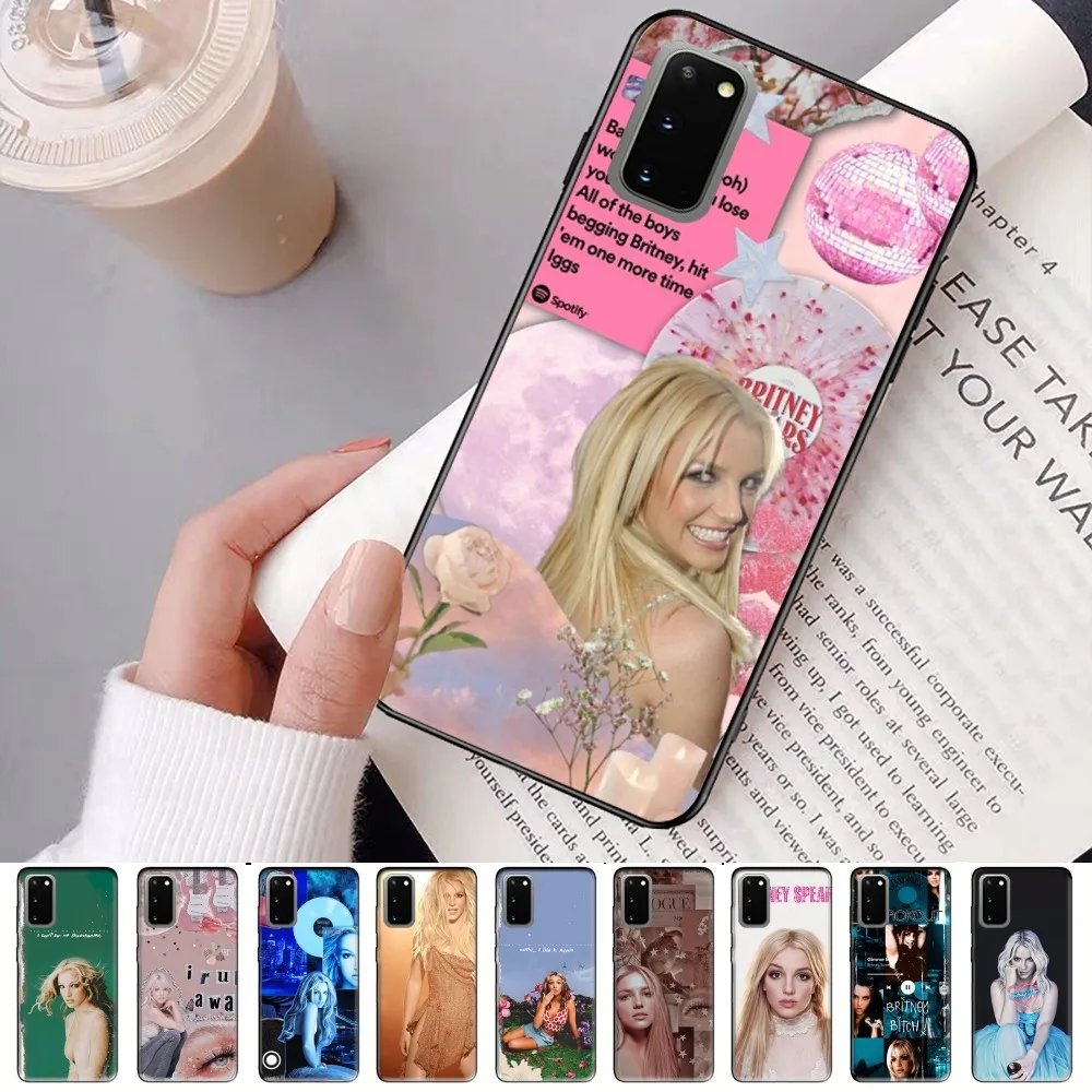 Britney Spears singer  Phone Case For Samsung S 9 10 20 21 22 23 30 23 24 plus lite Ultra FE S10lite Fundas