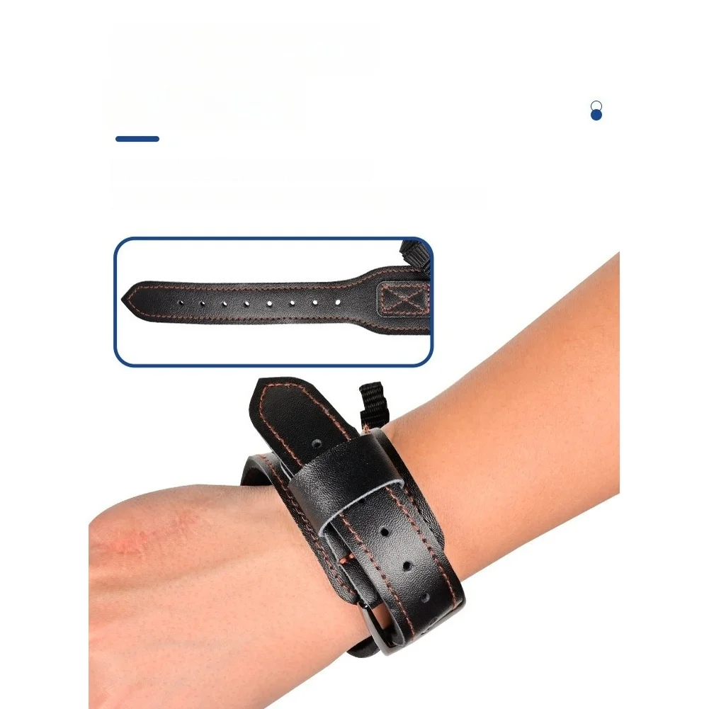 Wrist Release Fireball Type for Compound For Bow Auto Close Mechanism 160lb Tensile Strength Leather Metal Build