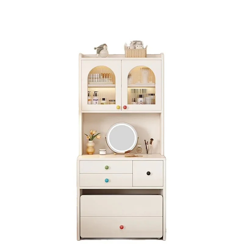 

Solid wood dresser bedroom dressing table bedside storage cabinet