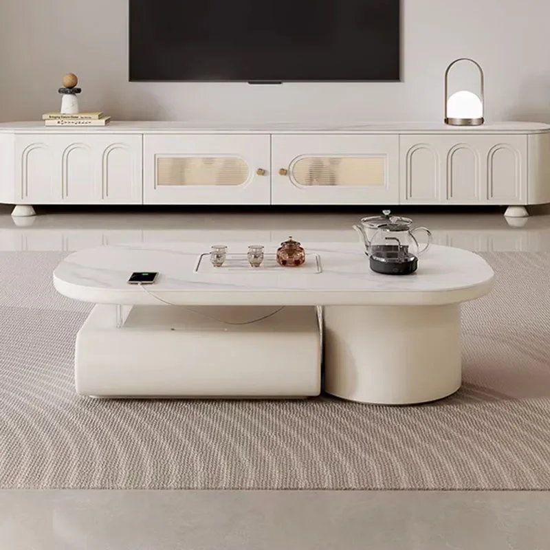 

Space Saving Corner Coffee Table Industrial Unique Modern Modules Weight Return Table Mesa De Centro Side Board Home Furniture