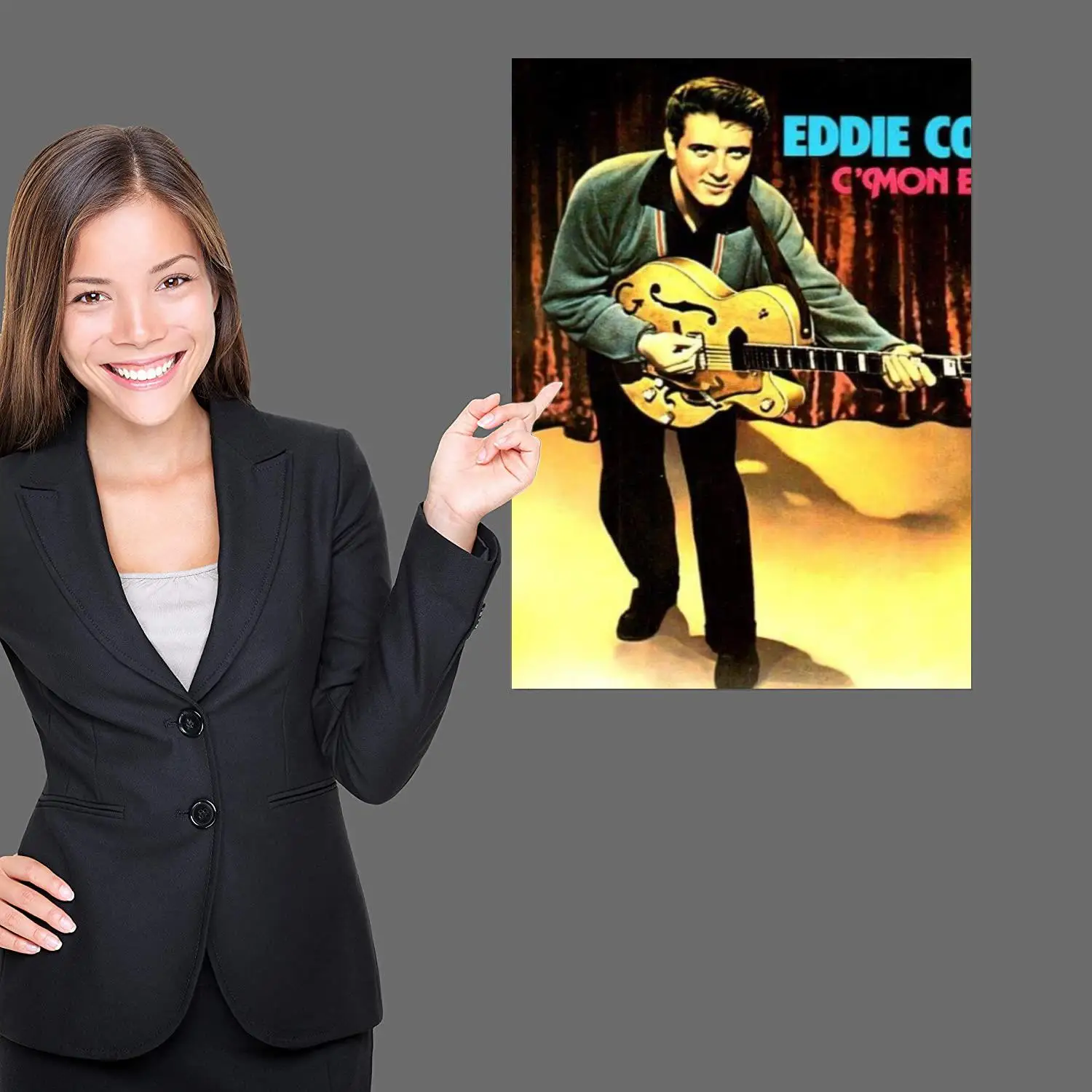 Eddie Cochran Poster Decorative Painting Canvas Poster Wall Art Living Room Posters Bedroom Painting