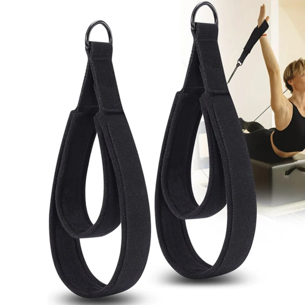 

2Pcs Double LoopYoga Wrist Strap Reformer Straps Yoga Pilates Foot Strap And Hand Pull Strap Fitness Yoga Accessories