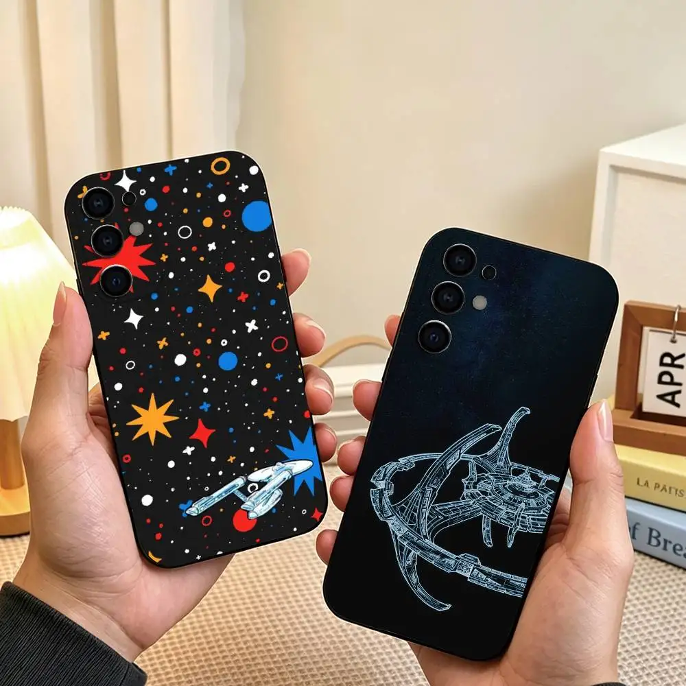 Movie Star Trek  Phone Case Black Silicone Soft For Samsung S26,S25,S24,S23,S22,S21,S30,Ultra,Plus,Fe,Lite Gift