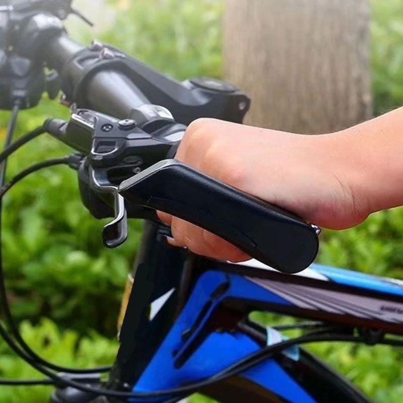 مقبض نائب للدراجات غير قابل للانزلاق، جزء مقود مساعد صغير لركوب الدراجات متين