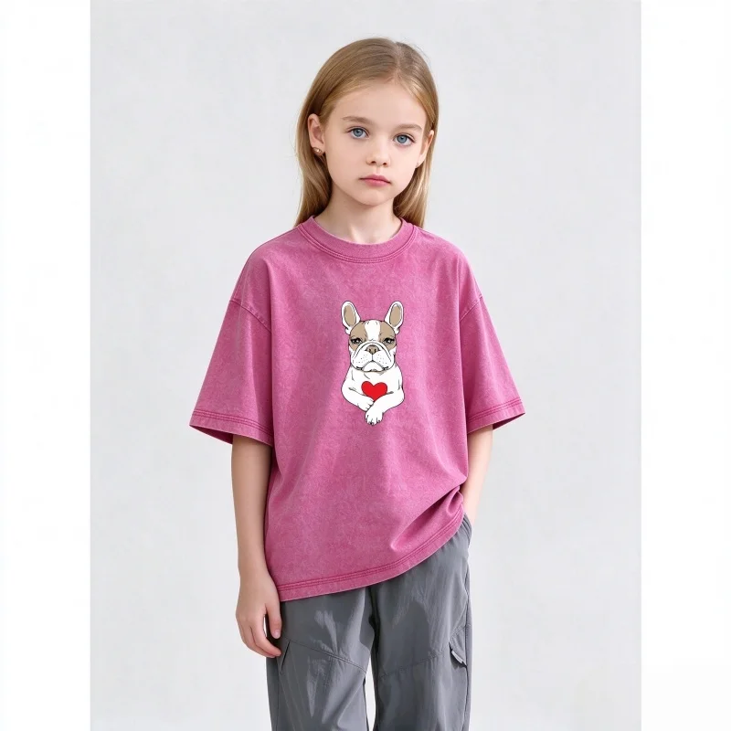 Custom Cotton T-shirt Personalized Your Design Here Custom Text Retro Style T Shirts Women Men  Kid Child T-shirts Washed Tee