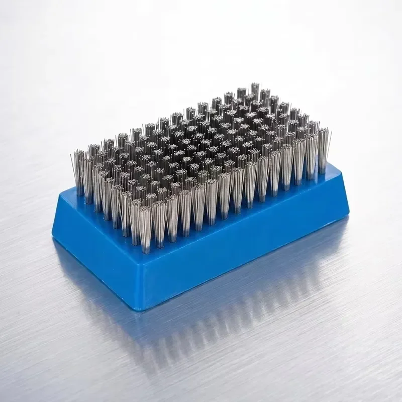 Durable Steel Wire Anilox Cleaning Brush for Efficient Maintenance of Engraved Ceramic Rollers