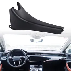Car Interior Accessory 13*8*5CM Rear View Mirror Trim OEM 8T0857593AB Replacement Installation ABS Material Anti-corrosion