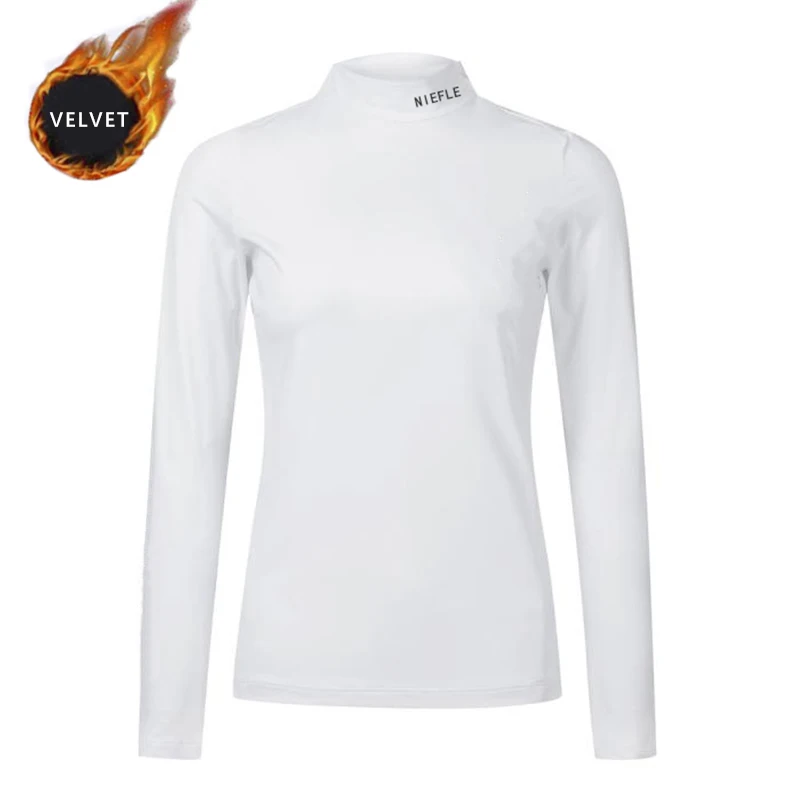 Variant: White velvet shirt