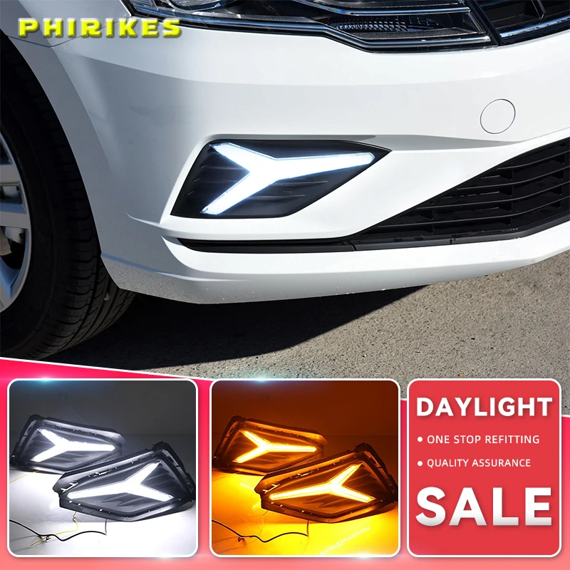 

LED DRL Daytime Running Light Daylight Fog lamp For Volkswagen VW Jetta 2017-2019