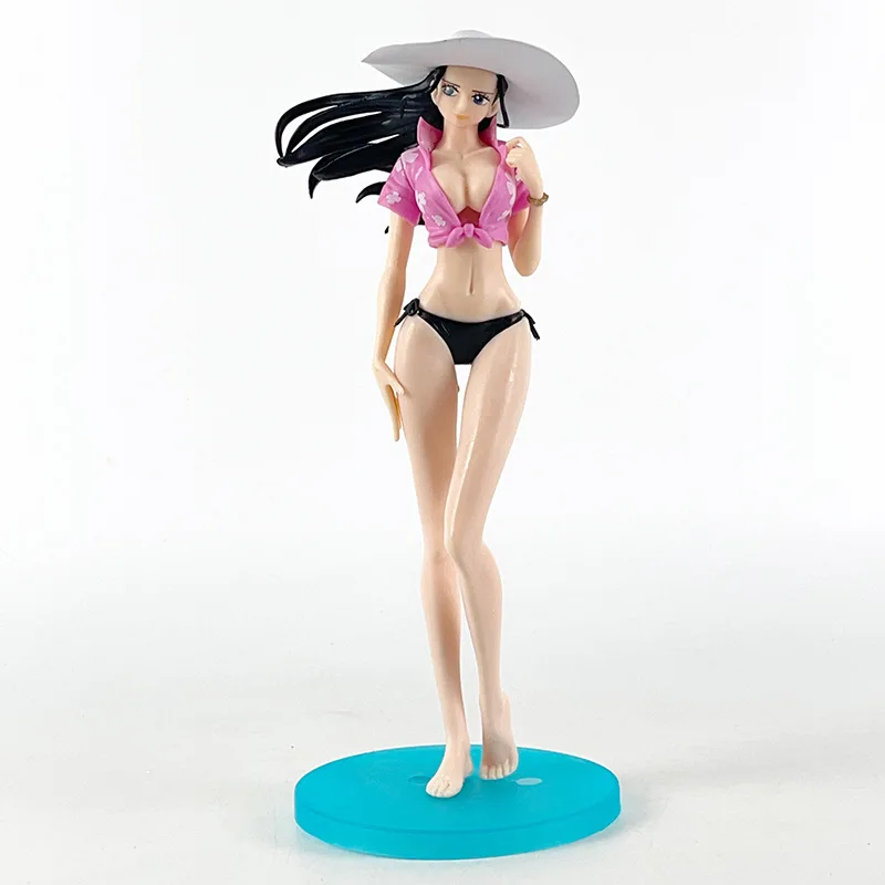 4 Types Anime une pièce Figurine Boa Hancock Nami bain PVC figurines modèle Collection poupées jouets cadeaux