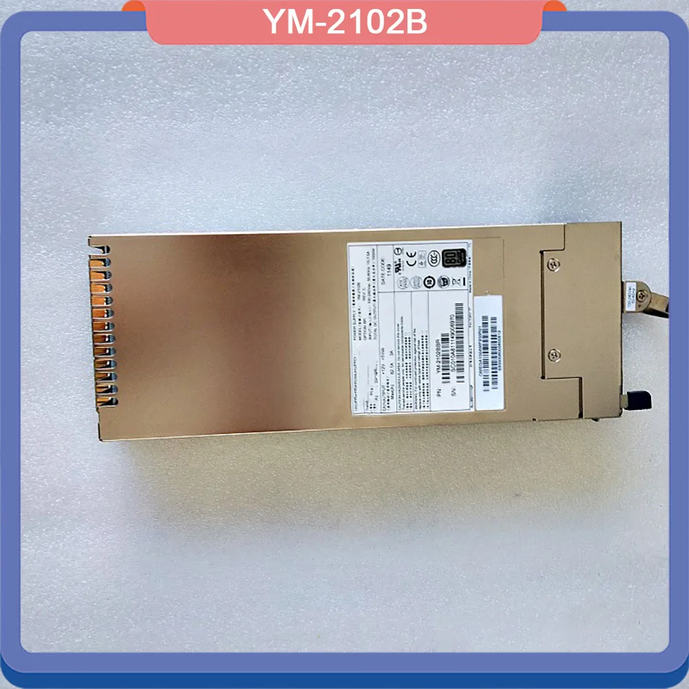 Original Power Supply YM-2102B Hot Swappable Redundant Server Power Supply