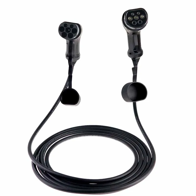 

Type 2 To Type 2 16A 32A 5m Portable EV Charger Cable With TUV CE Certification Type 2 Max 22kw EV Charging Cable