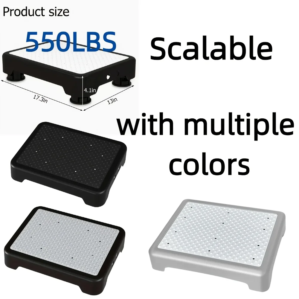 مقعد متدرج عالي التحمل، مساعد قائم محمول غير قابل للانزلاق للاستخدام الداخلي/الخارجي. لكبار السن والكبار.