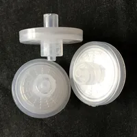 Filtro de recolección de Gas PTFE Luer para laboratorio, membrana microporosa de 28mm, 0,22/0,45/1,0/3.0um, 1 unidad, 2 unidades, 5 unidades, 10 unidades