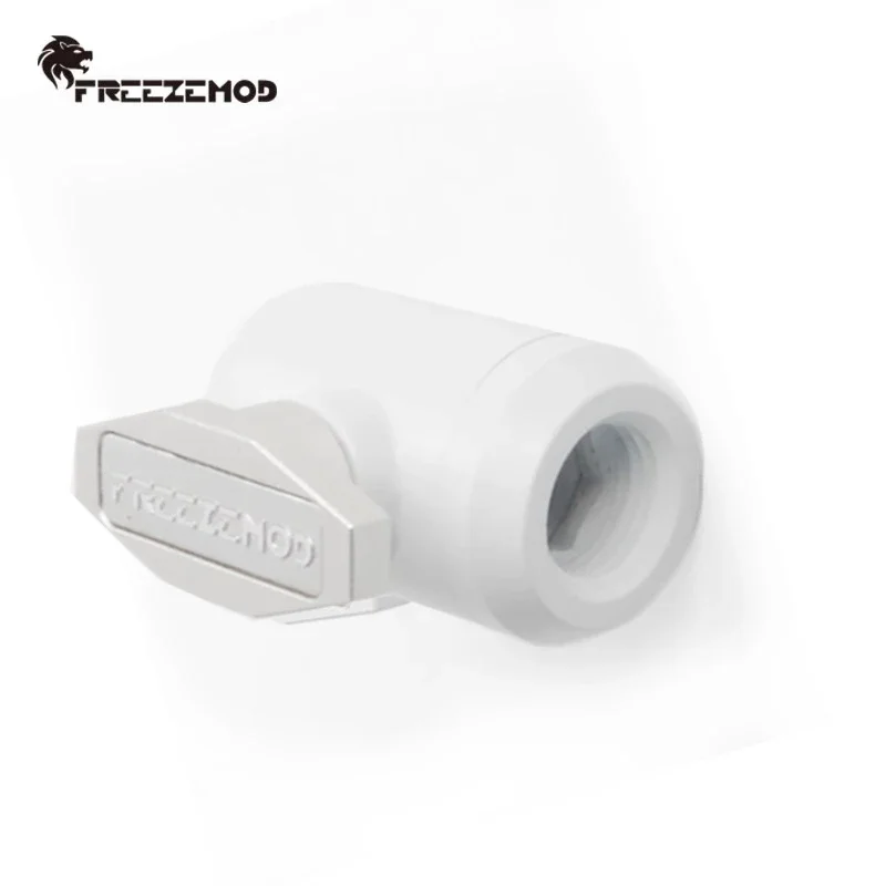 صمام تبريد المياه، مفتاح التحكم في التواء اليدوي، تشغيل وإيقاف المياه، فضي/أبيض/أسود YGNS