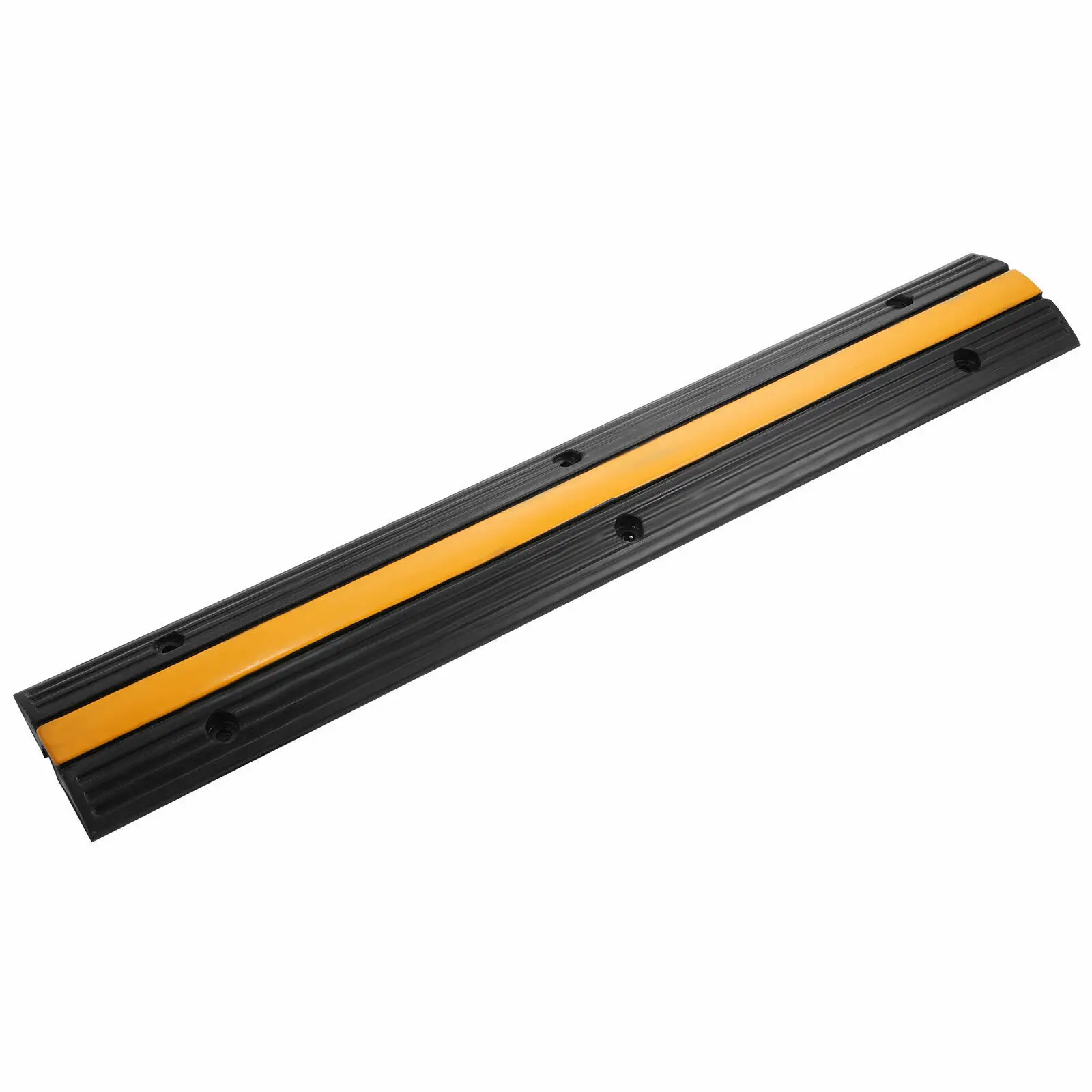 4x 1-Channel Hose Bridge Cable Bridge Truck/car Overrun Protection Cable Protection Bridge Cable Board