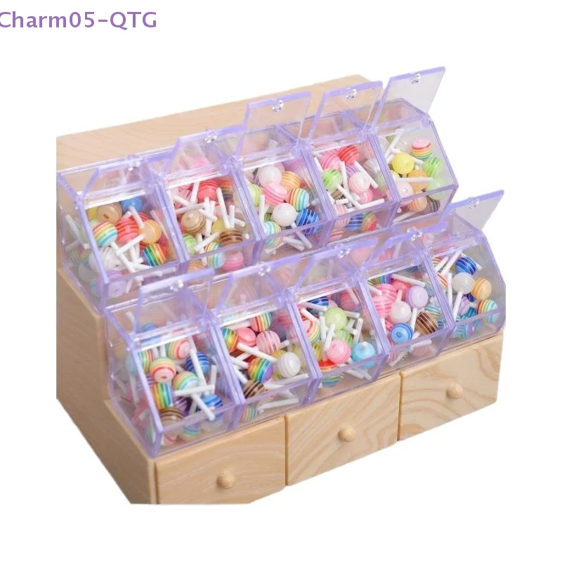 

NEW Storage Display Rack With Lollipop Dollhouse 1/12 Dollhouse Simulation Mini Supermarket Scene Decoration Pretend Play Toys