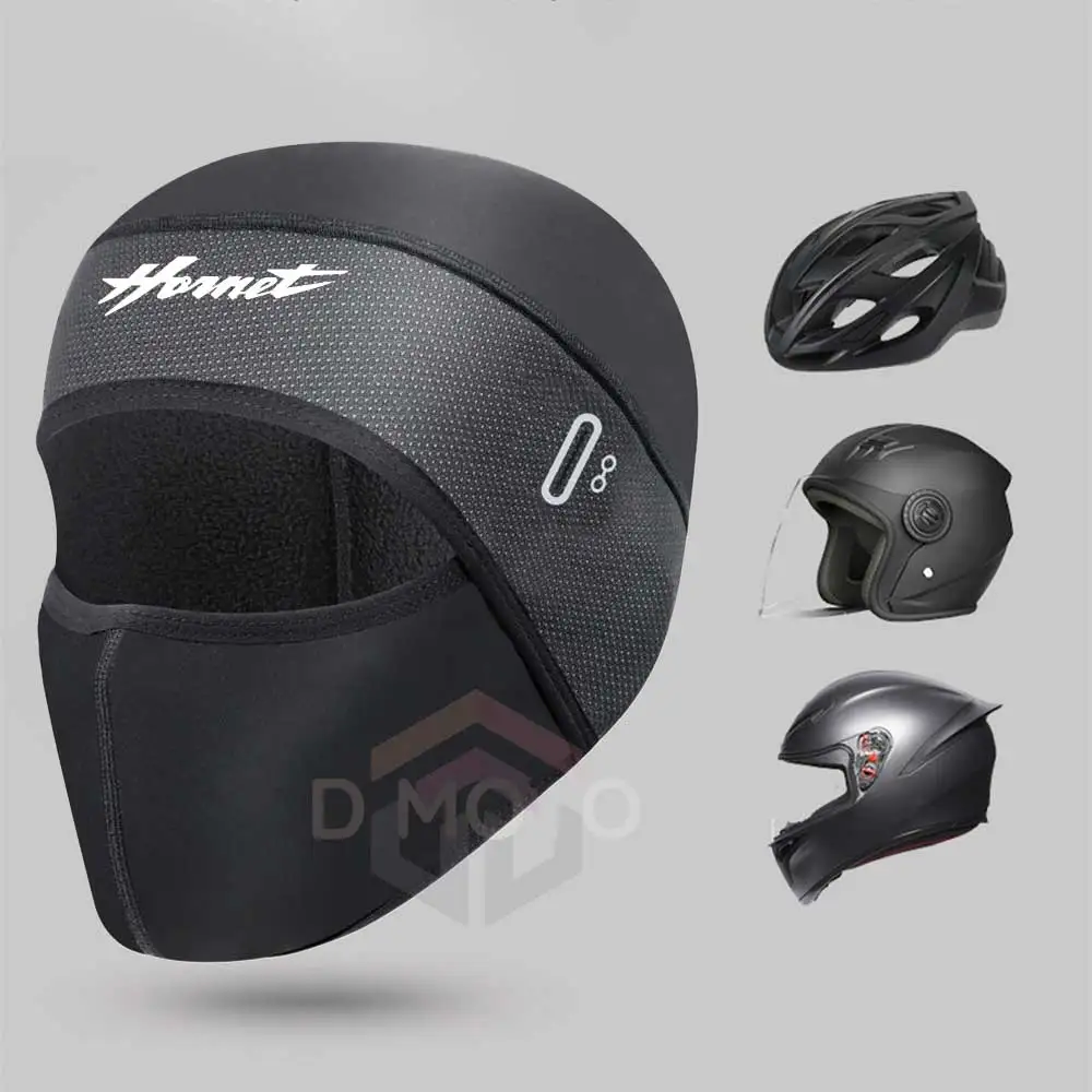 Voor HONDA Hainet Winter Fleece Fietsen Caps Warm Outdoor Skiën Fietsen Caps Helm Liner Zweetafvoerende Cap Hardloophoeden voor