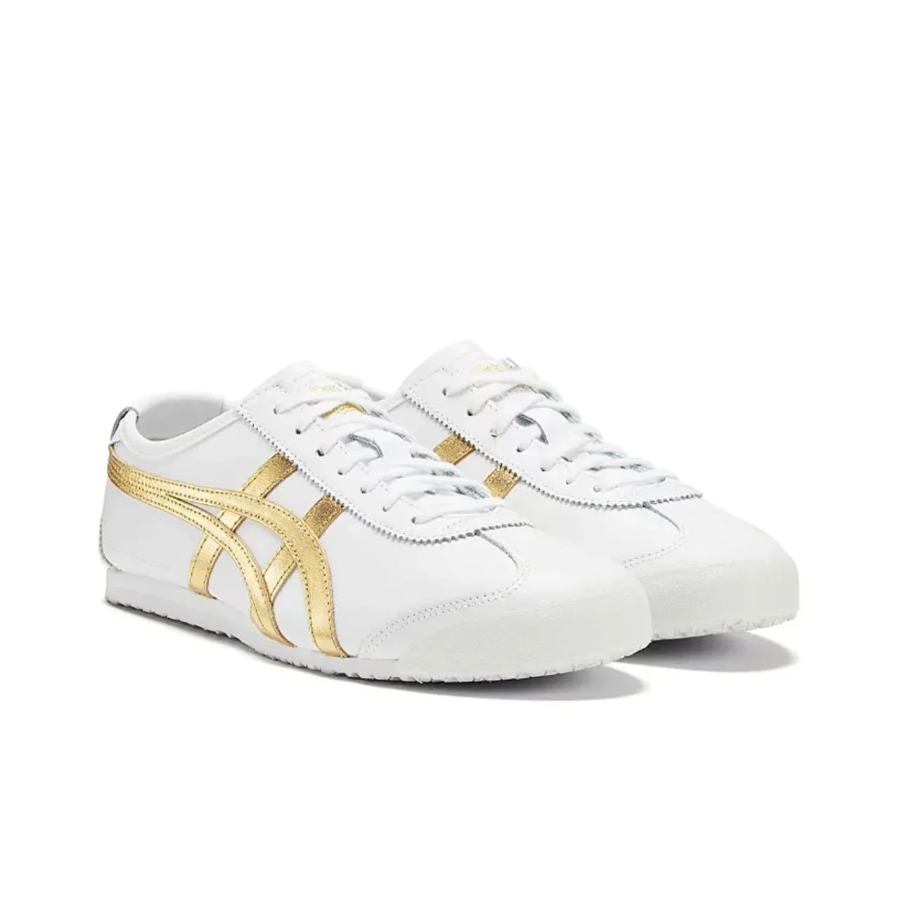 Asics Onitsuka Tiger MEXICO 66 Running ShoesClassic Women Men Sneaker Lightweight NO Shoelace