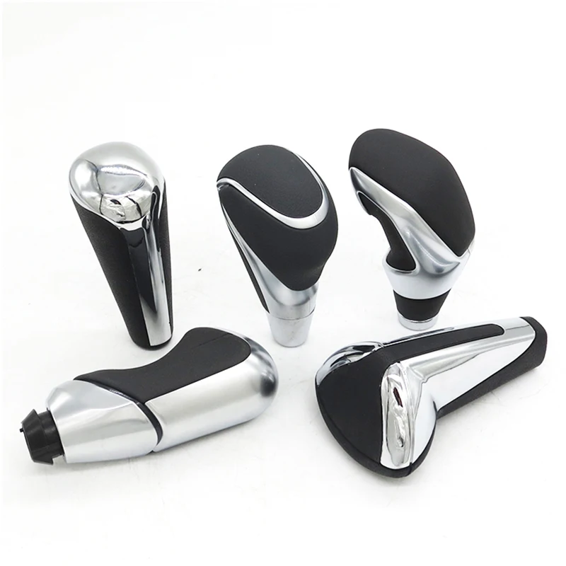 

New Auto Gear Shift Knob Leather For Peugeot 308 307 408 301 Citroen C2