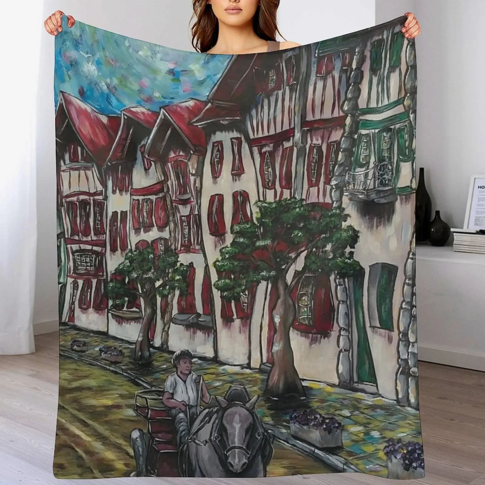 

Anhoa Basque Country Throw Blanket Sofas Decorative Sofas Blankets