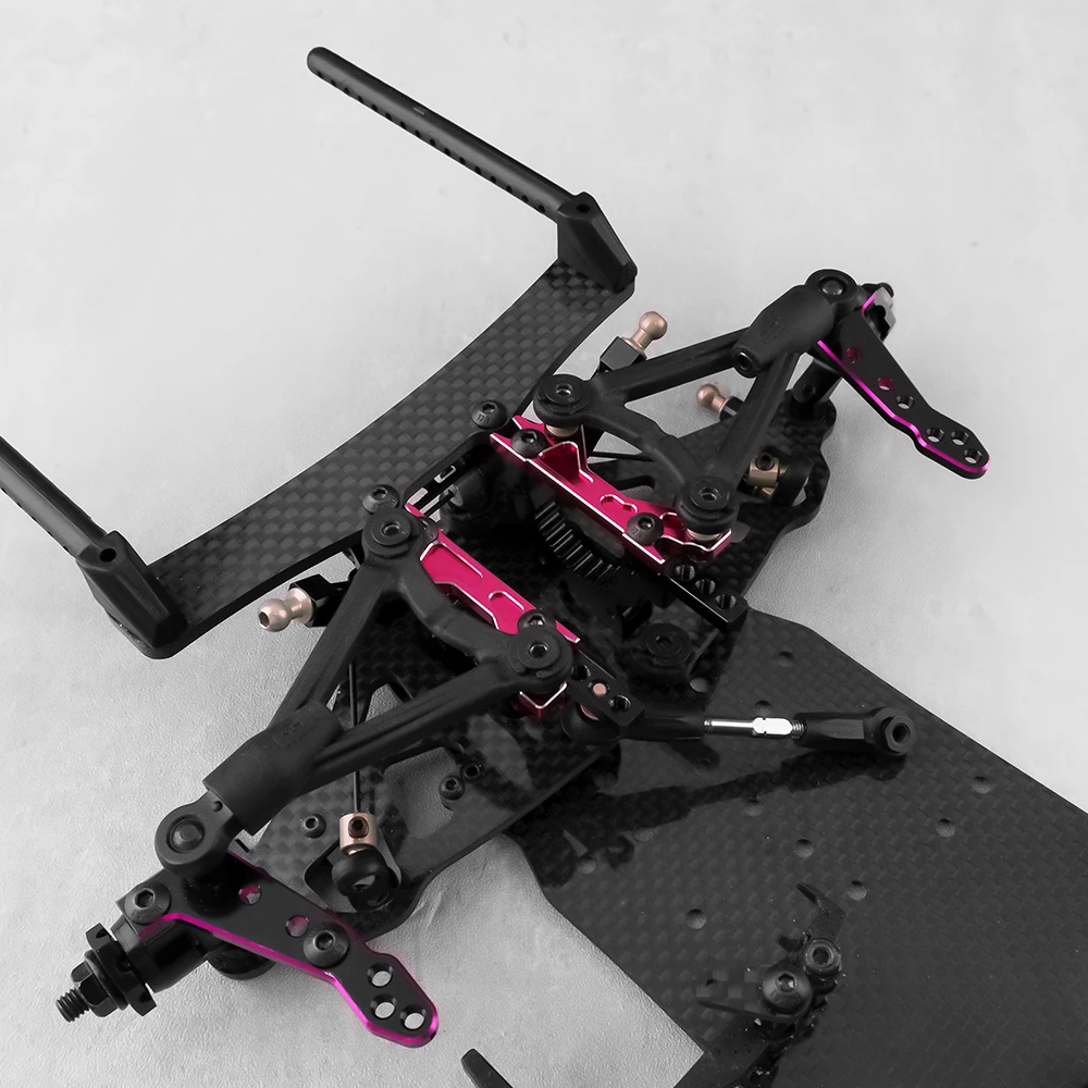 AXSPEED Aluminum Upper Gearbox Cover Plate Front Rear Universal for 1/10 Sakura Cero Ultra 4WD RC Crawler Upgrade Parts