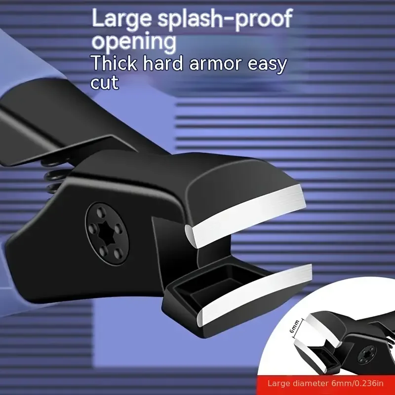 مجموعة مقصات أظافر احترافية - فتحة كبيرة جدًا وسهلة التشذيب، مريحة وسهلة الإمساك، مناسبة لأظافر القدم الصلبة السميكة #2