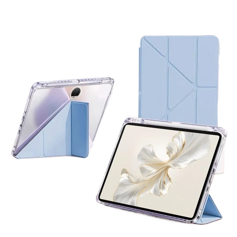 

Funda For Huawei Honor Pad 9 Case 12.1 inch Magnetic Trifold Stand Cover With Pencil Holder Cover HEY3-W00/HEY3-W10 12.1" Cover