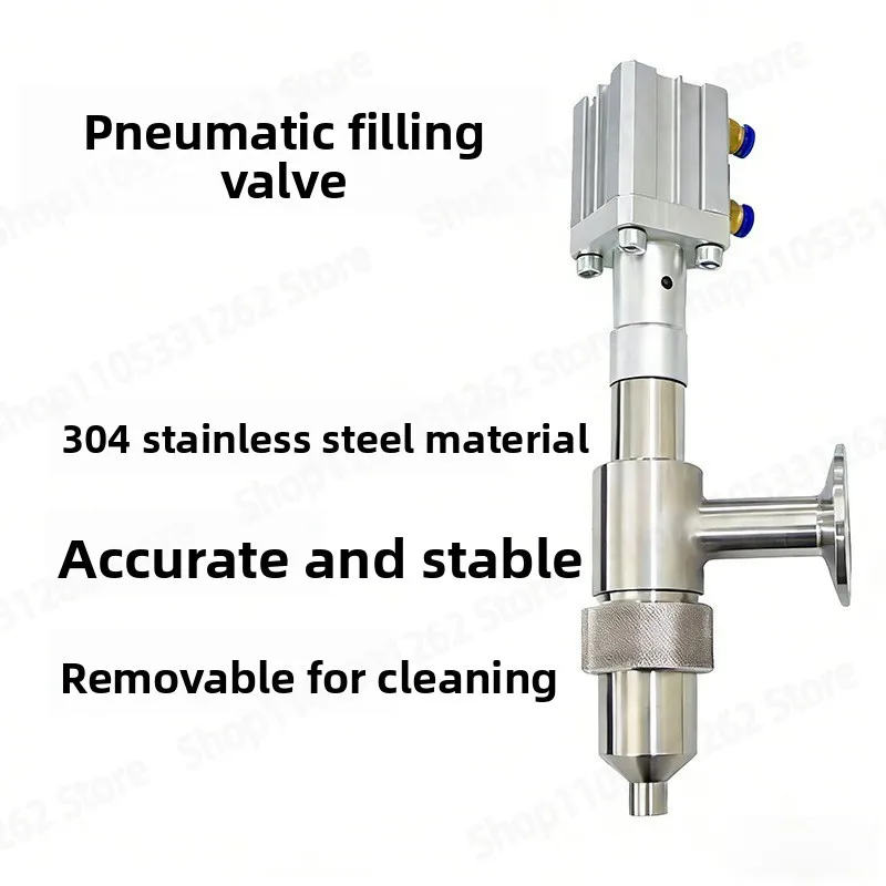 Filling Machine Accessories,  Head 304 Filling Valve Liquid Paste Sauce Filling Head Removable