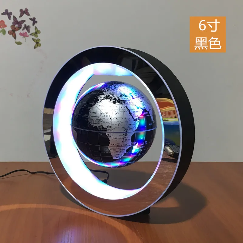 Maglev Globe 6 Inch Desk Decoration Living Room Office Decoration Ornament Birthday Gift