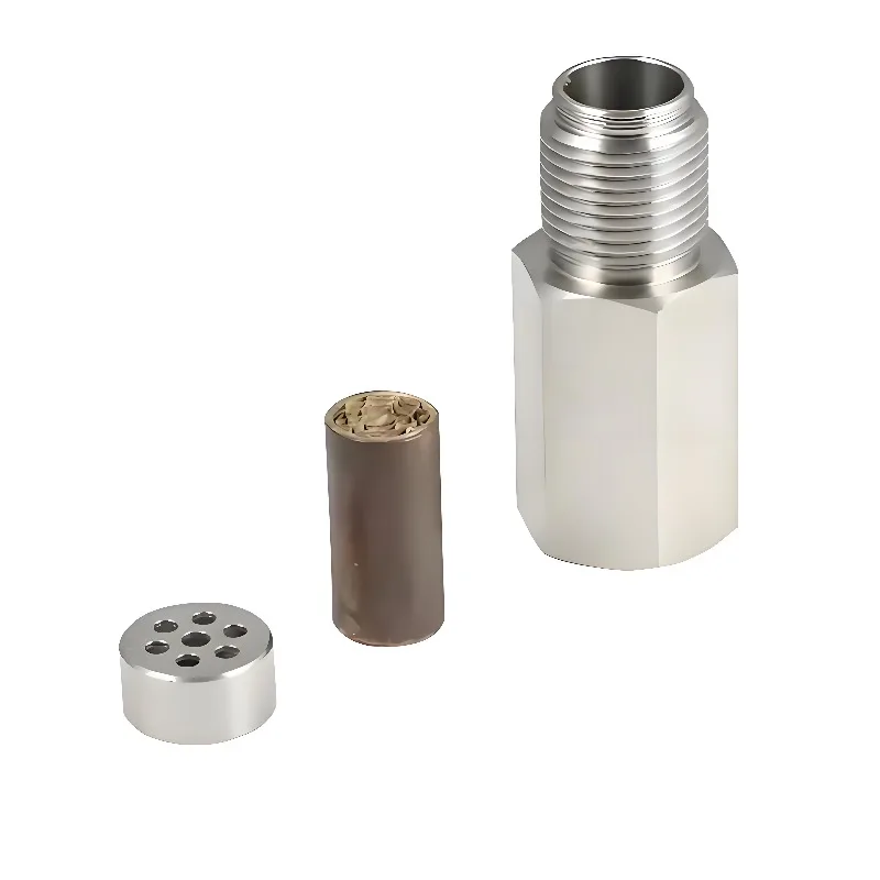 

High Quality Universal Stainless Steel M18*1.5 Straight O2 Sensor Sensor Mini alytic Converter