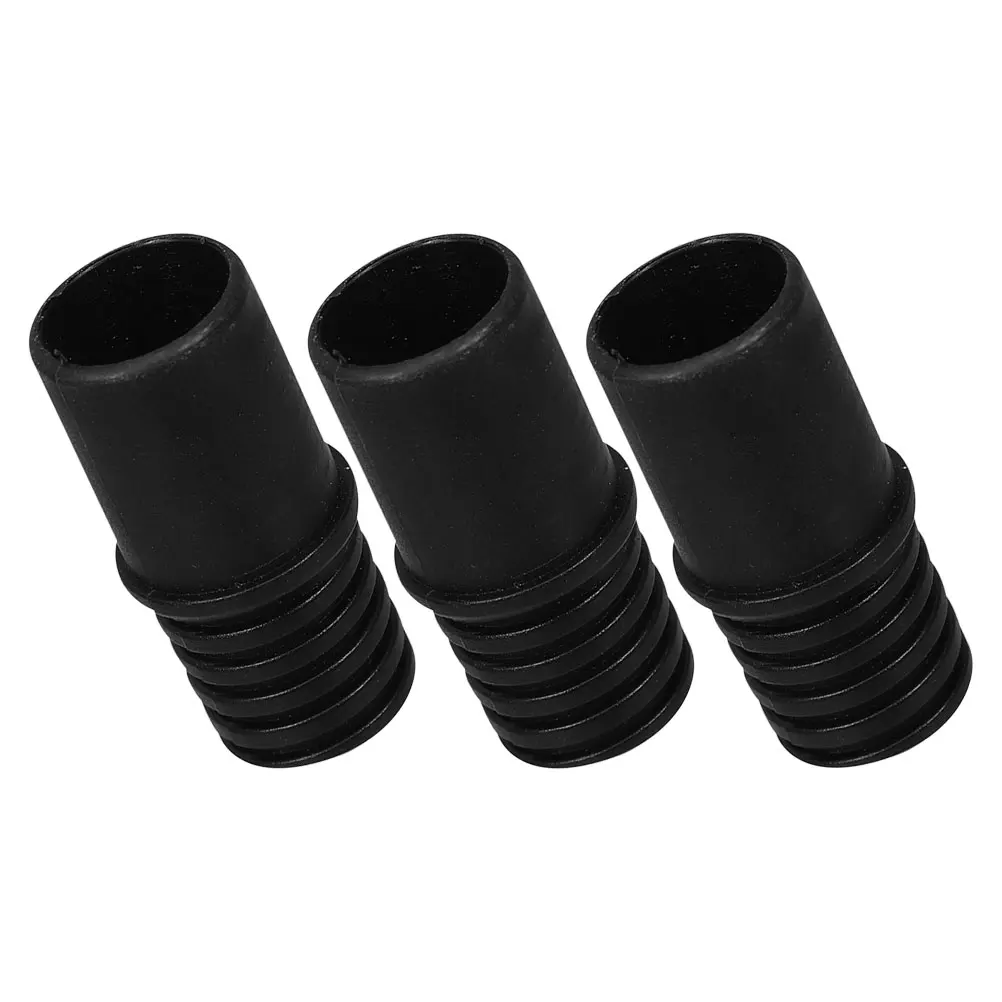 

3 Pcs Threaded Connector Mop Handle End Cap Broom Replacement Tip Telescopic Rod Compatible Paint Roller Extension Pole