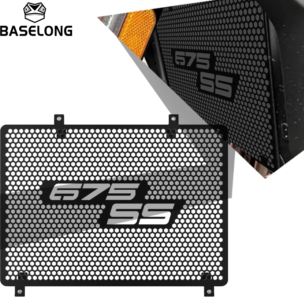 

FOR CF MOTO CF675SS 675SS 675 SS 675 675-ss 2024-2025-2026 CNC Aluminum Motorcycle Radiator Guard Grille Cover Protector Parts
