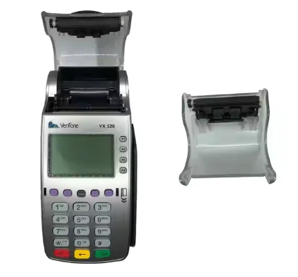 Used Printer Cover For Verifone VX520 Payment Terminal Printer Door With Roller Pos Spare parts Pos accessory Pos system