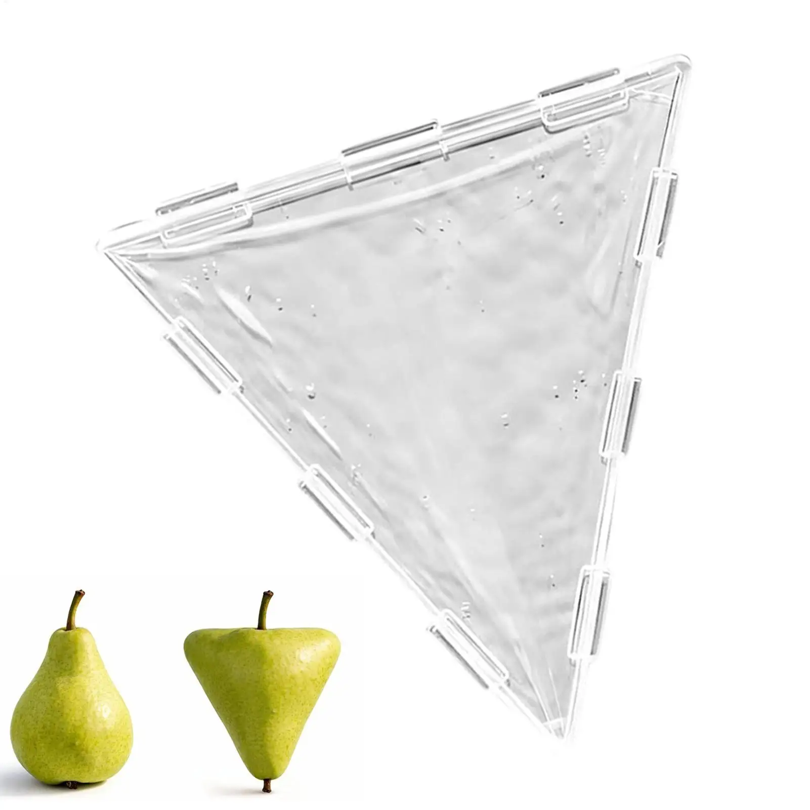 Vegetable Shaping Mold Triangular and Cubic Transparent Mould Reusable Fruit Growing Molds for Cucumber Tomato Strawberry