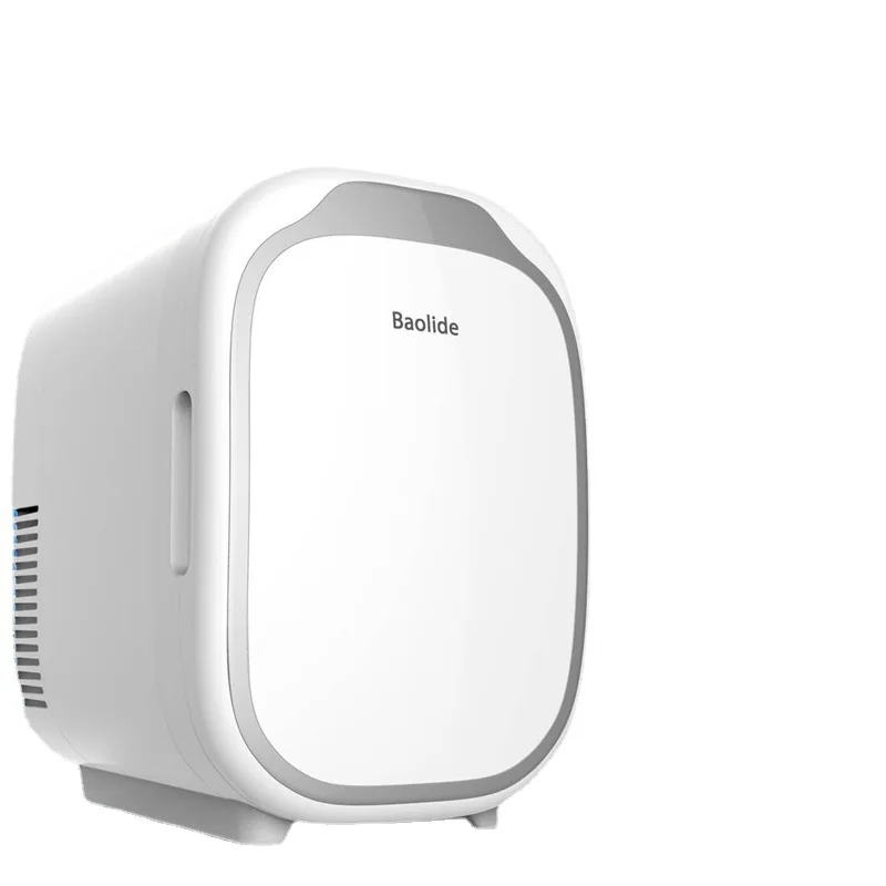 ثلاجة سيارة 6 لتر سيارة عائلية ثنائي الغرض ثلاجة تجميل صغيرة التحكم في درجة الحرارة