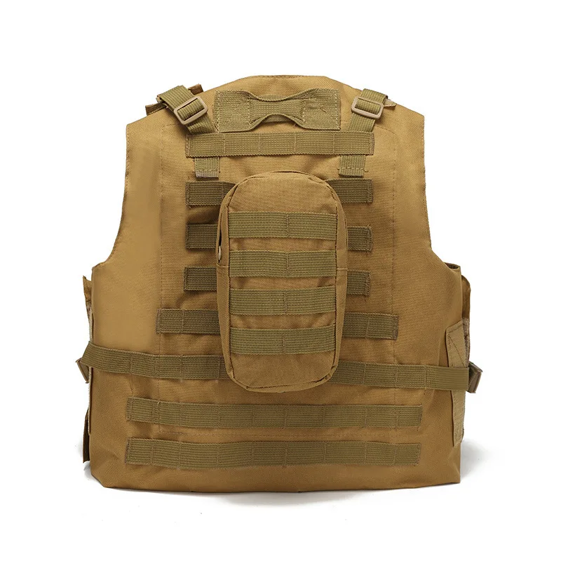 Tactical Vest CS Game Airsoft Assault Molle Vest Equipment Outdoor Clothing Hunting Camouflage Vest Combat Security Waistcoat