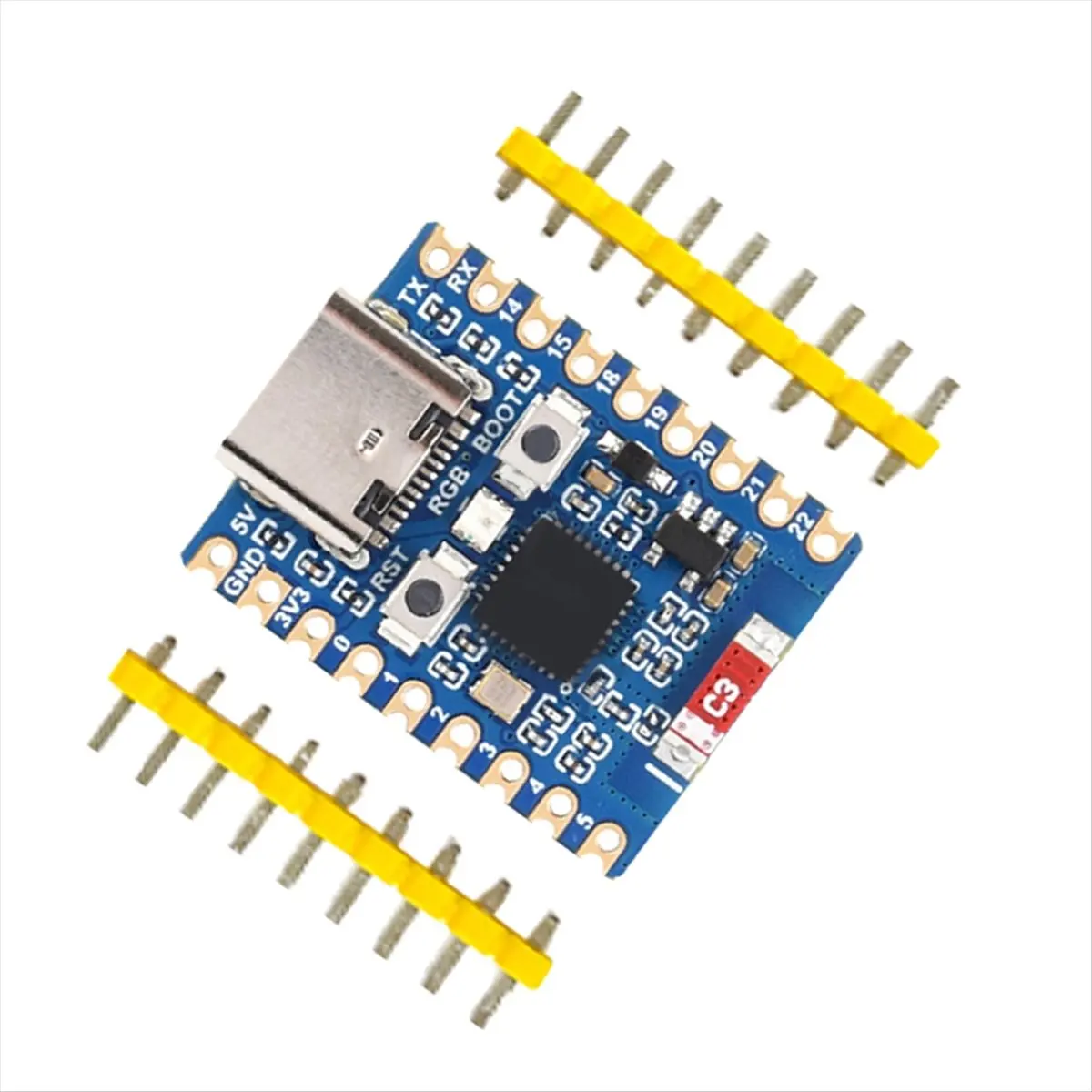 A46U Development Board -C6 Mini Development Board Based on -C6FH4 Dual Processors 2.4GHz WiFi 6 & Bluetooth 5