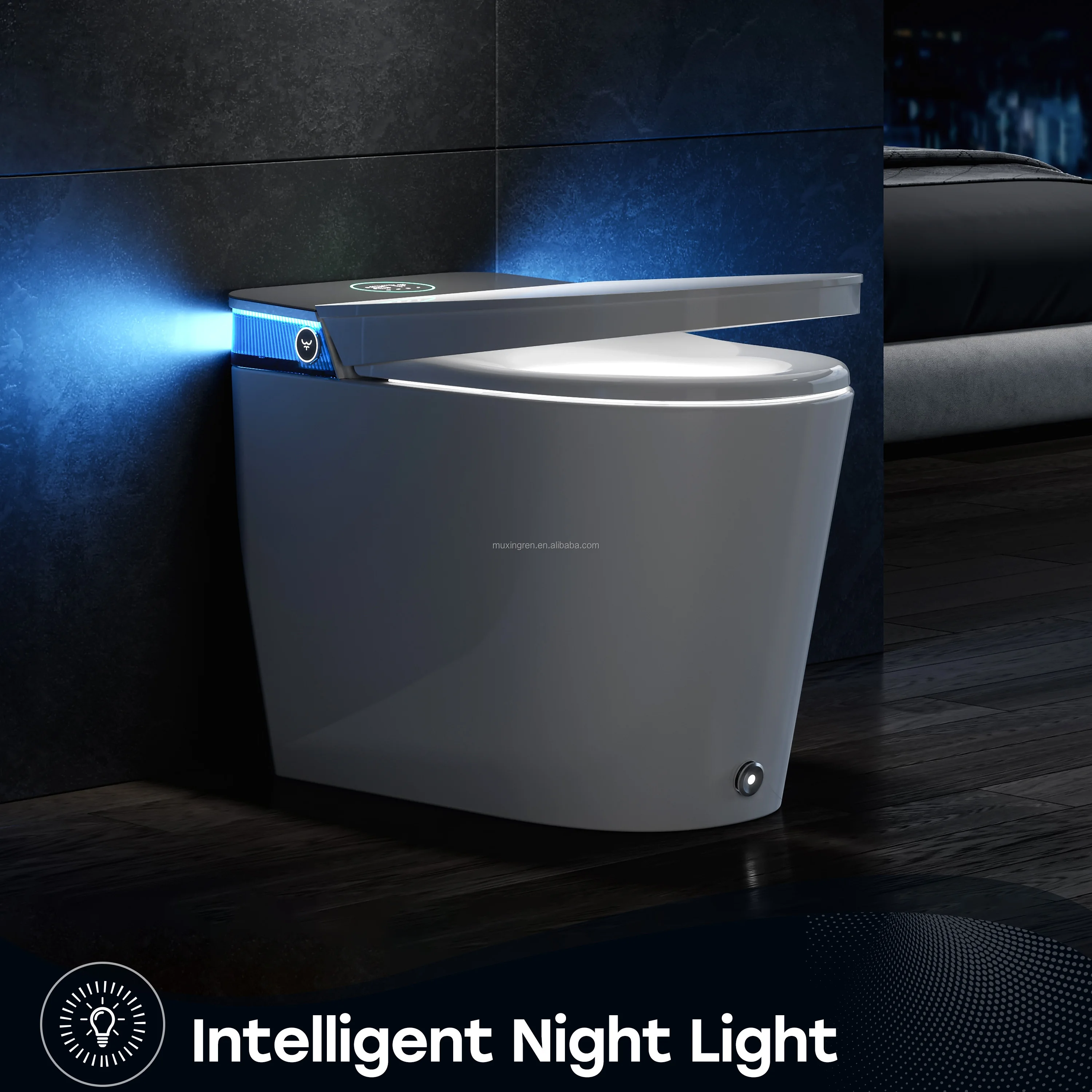 Modern Smart Toilet with 12