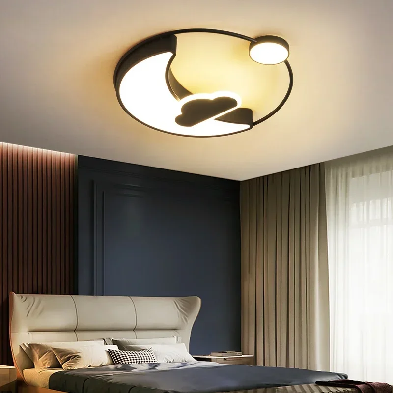 

Imitation painting LED Ceiling Light with Remote Control Indoor Lighting for Living Dining Bedroom Home Creative Lamps Luminaire