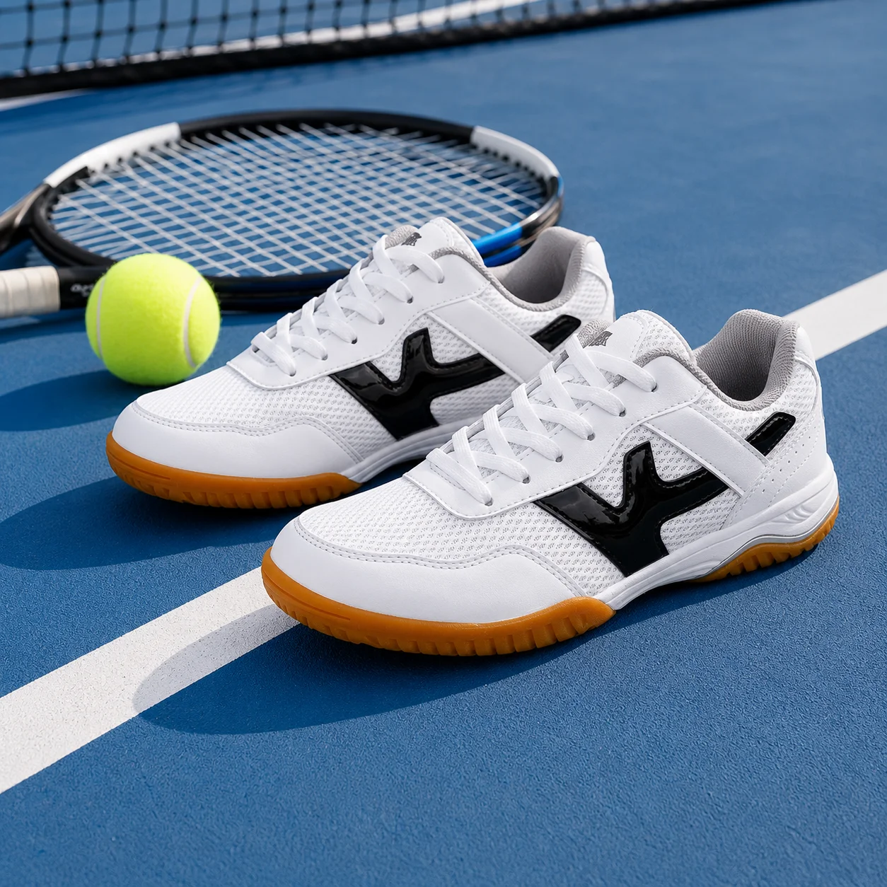 Professional Men's Badminton Shoes Table Tennis Sports Volleyball Athletic Sneakers Breathable Trainers for Ping Pong