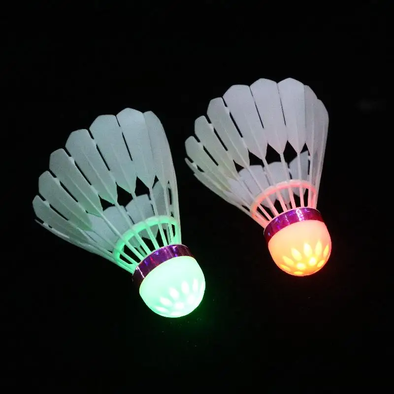 

Светящийся ветрозащитный бадминтонный волан, сверхпрочный и неразрушимый, уличный флуоресцентный нейлоновый волан с подсветкой