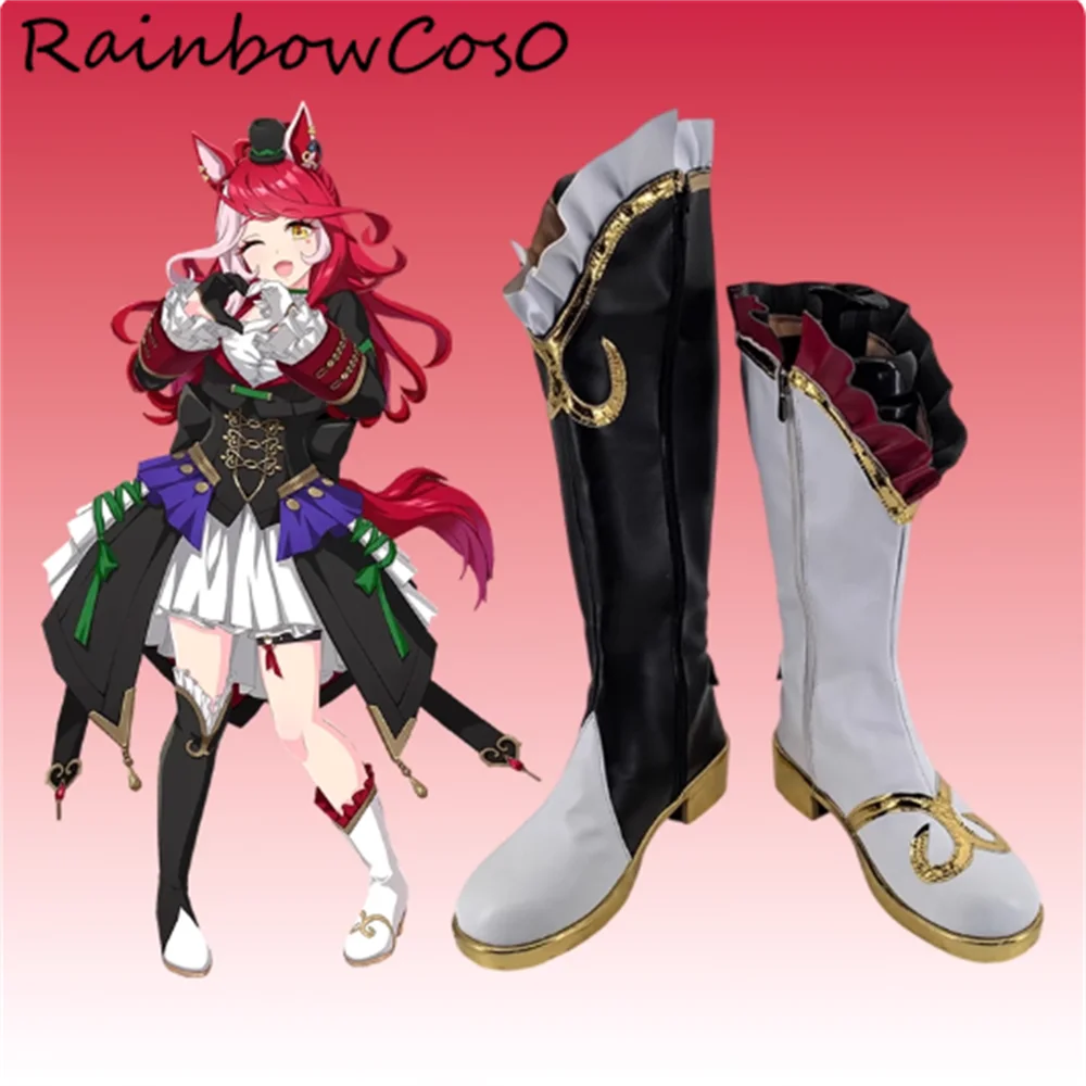 

loves only you Umamusume Pretty Derby Cosplay Shoes Boots Game Anime Party Halloween RainbowCos0 W5221