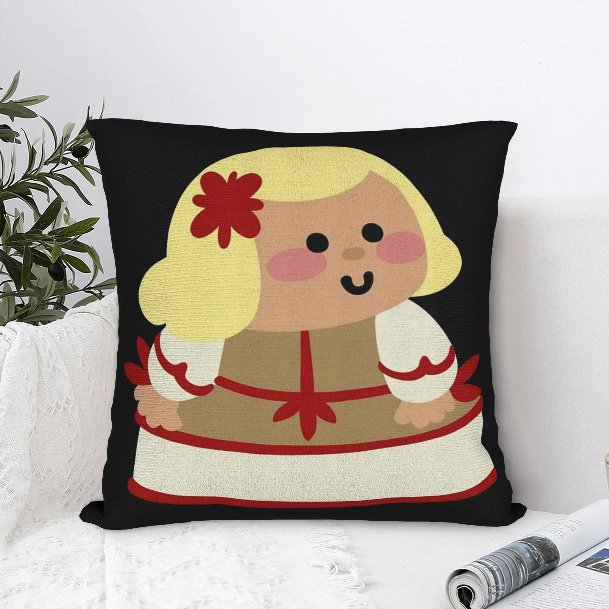 Printed Las Meninas Velazquez Infanta Margarita Pillowcase Polyester Cushion Cover Decorative Cartoon Pillow Case Cover Bedroom